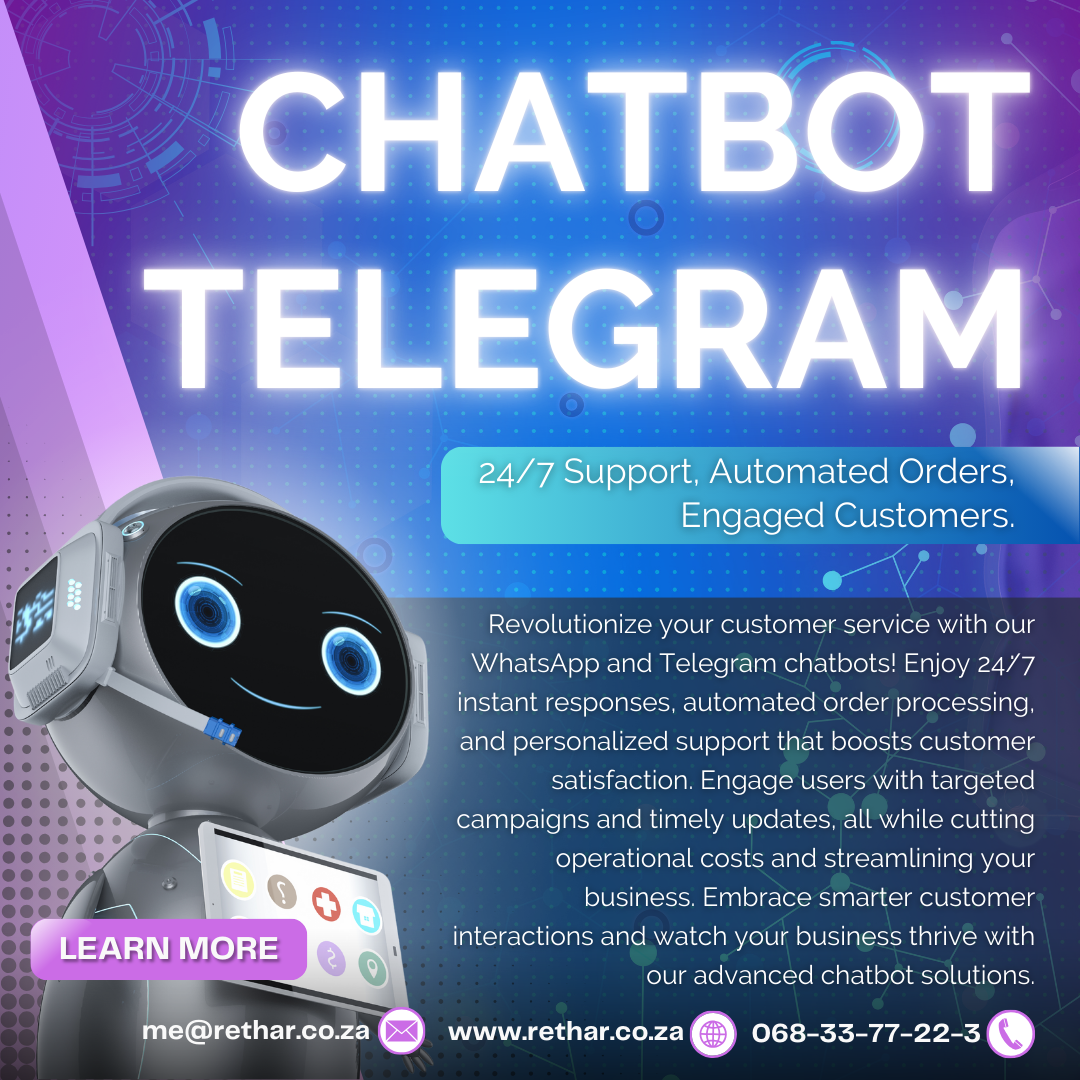 Telegram Chatbot Development Basic Rethar Osman Abdullah Creative Telegram chatbot development basic rethar osman abdullah creative